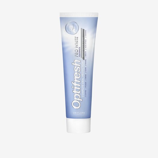 optifresh system 8 crystal white toothpaste